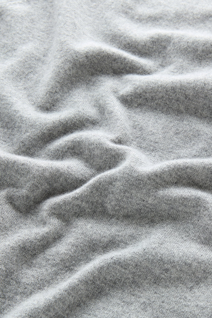 Luxe Crewneck Sweater in Pure Cashmere Gray photo 4 | Woolrich