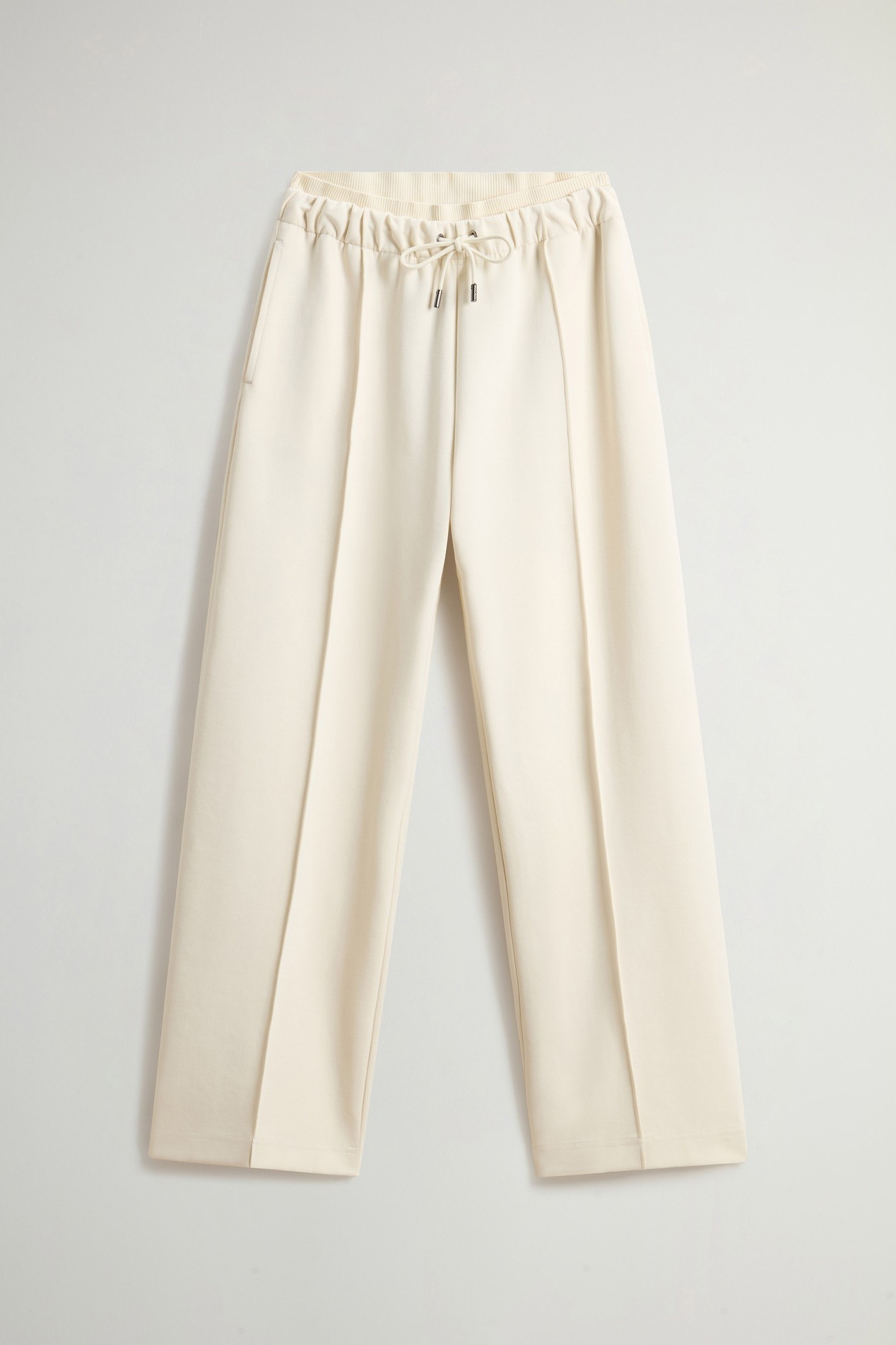 Pants in Cotton-Blend Interlock White photo 3 | Woolrich