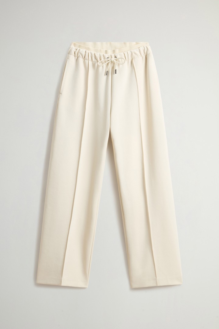 Pants in Cotton-Blend Interlock White photo 3 | Woolrich