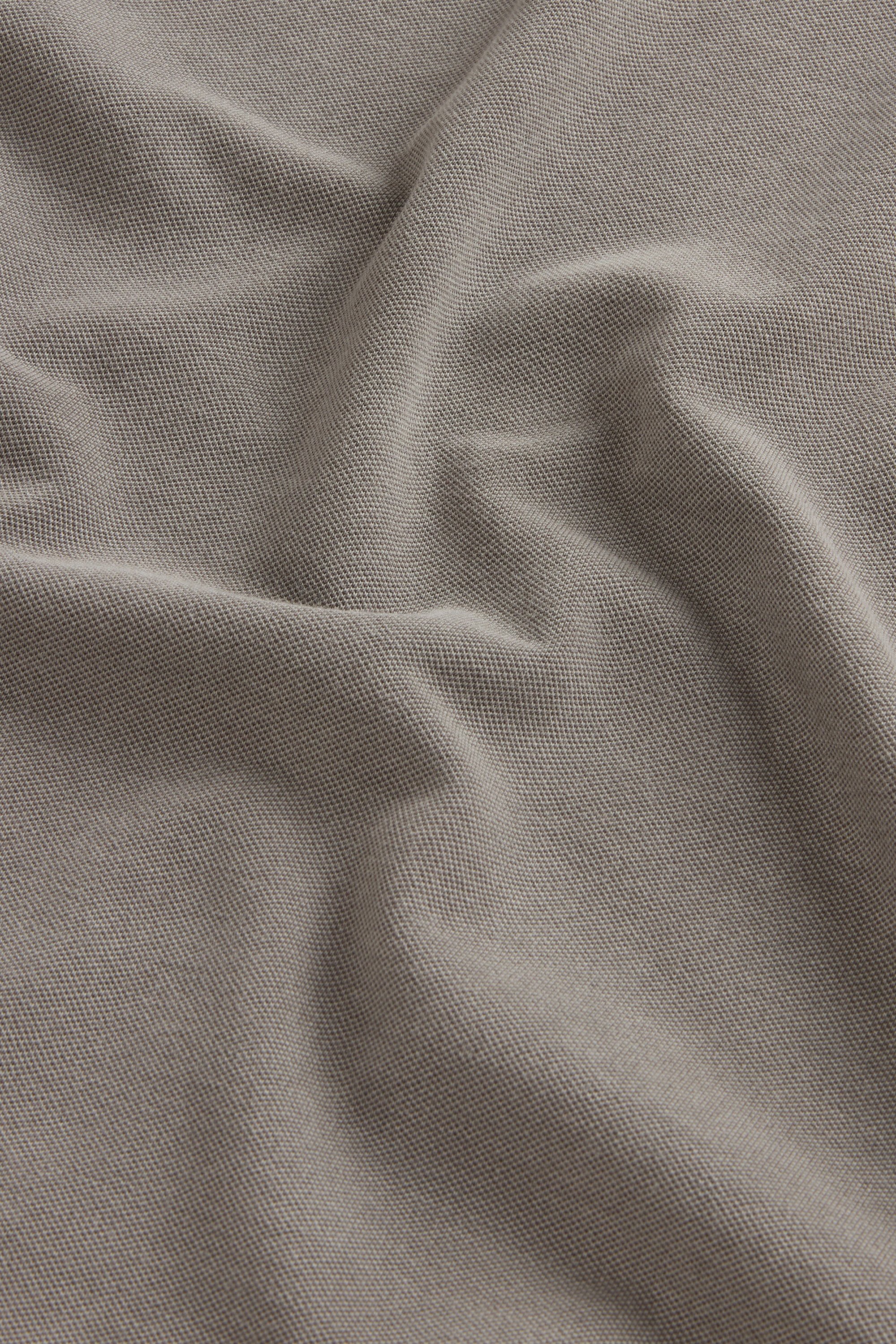 Mackinack Polo teint en pièce en sergé de coton stretch Vert photo 7 | Woolrich