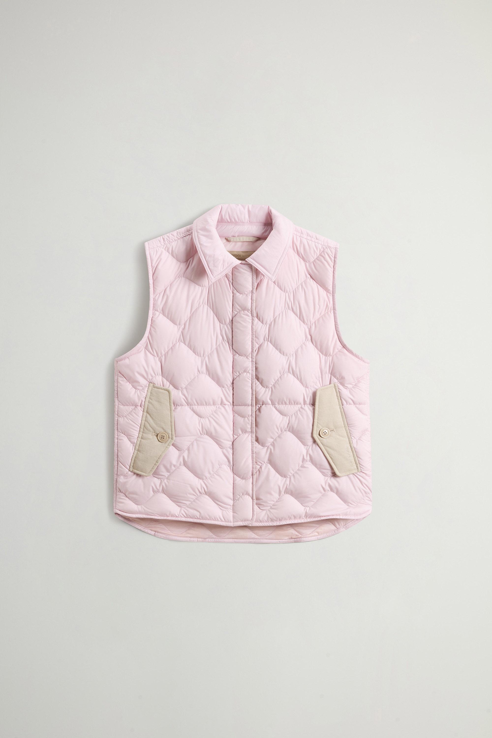 Quilted Microfiber Heritage Vest Pink photo 5 | Woolrich