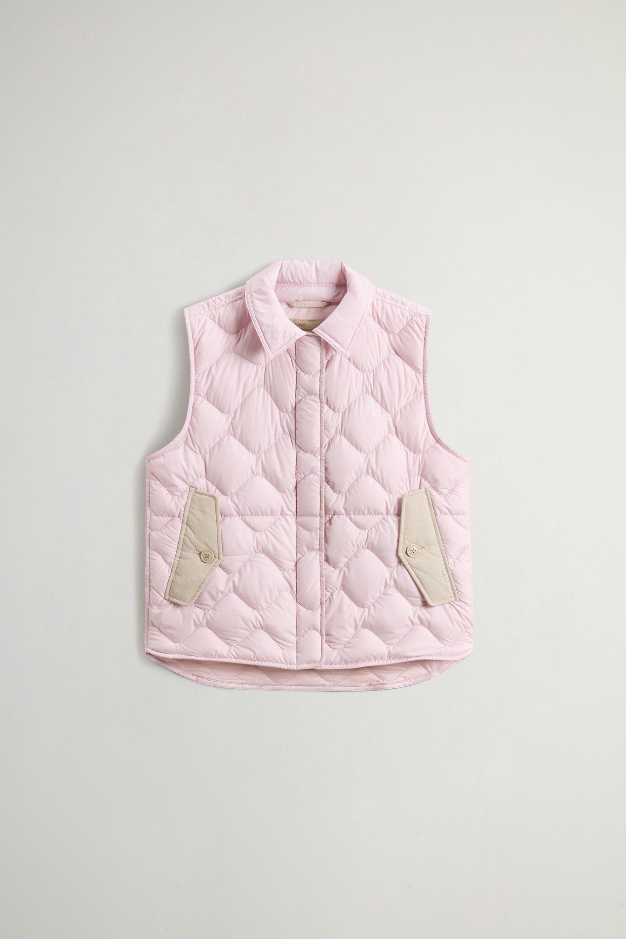 Quilted Microfiber Heritage Vest Pink photo 5 | Woolrich
