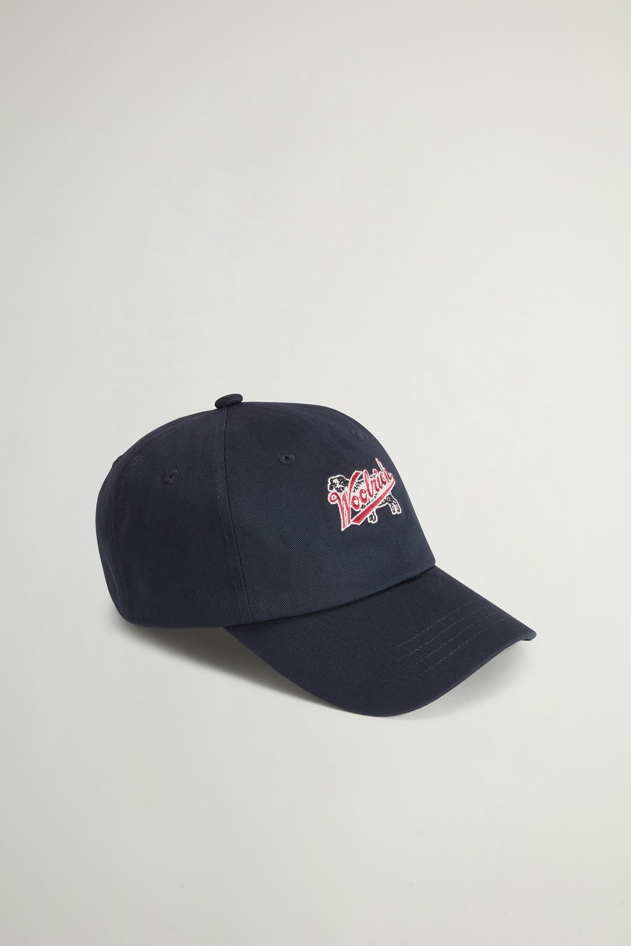 LOGO BASEBALL CAP Blue photo 1 | Woolrich