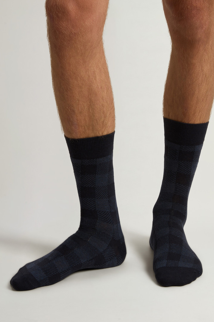 Cotton-Blend Socks Blue photo 4 | Woolrich