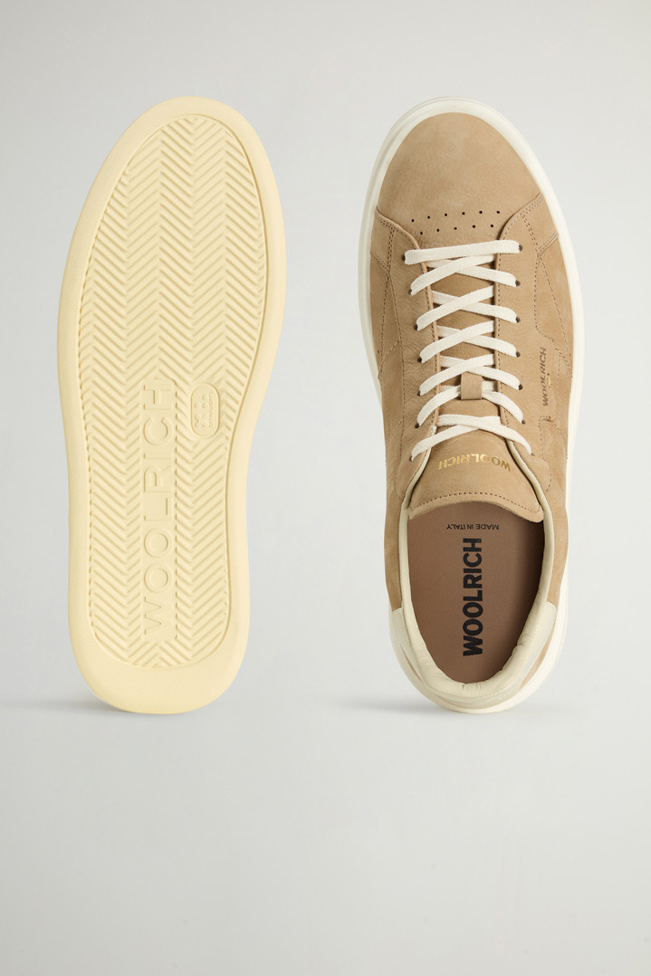 Arrow Sneakers in Suede Beige photo 4 | Woolrich