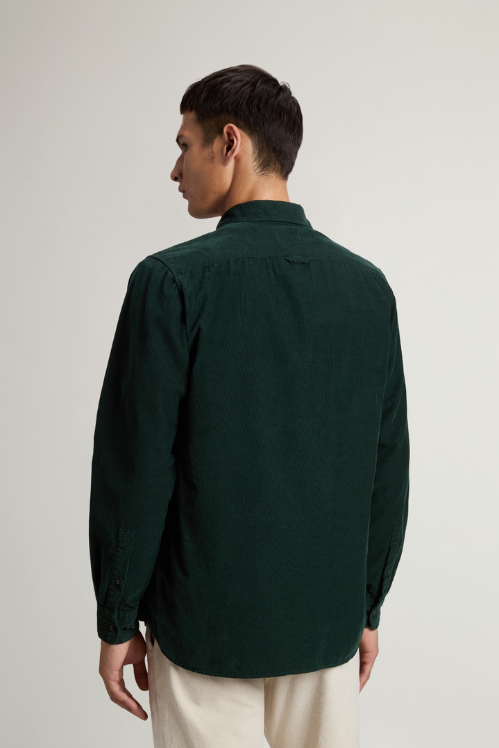 CORDUROY MACKEY SHIRT GD Green photo 3 | Woolrich