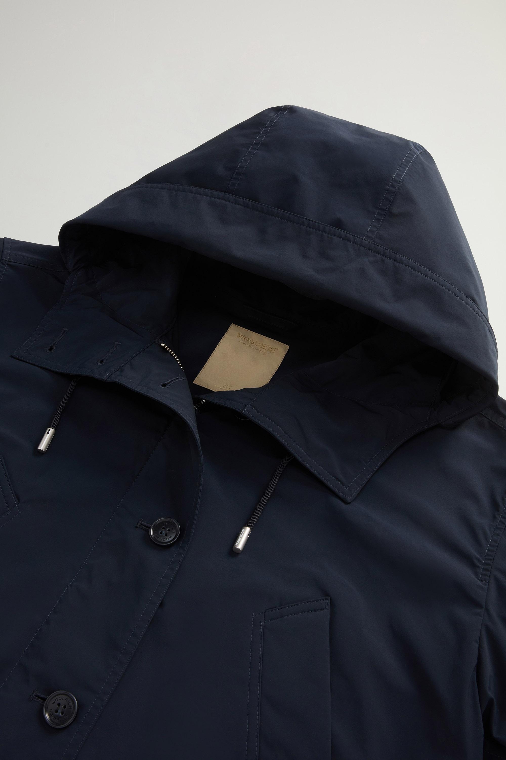 Parka corto in Urban Touch Blu photo 6 | Woolrich
