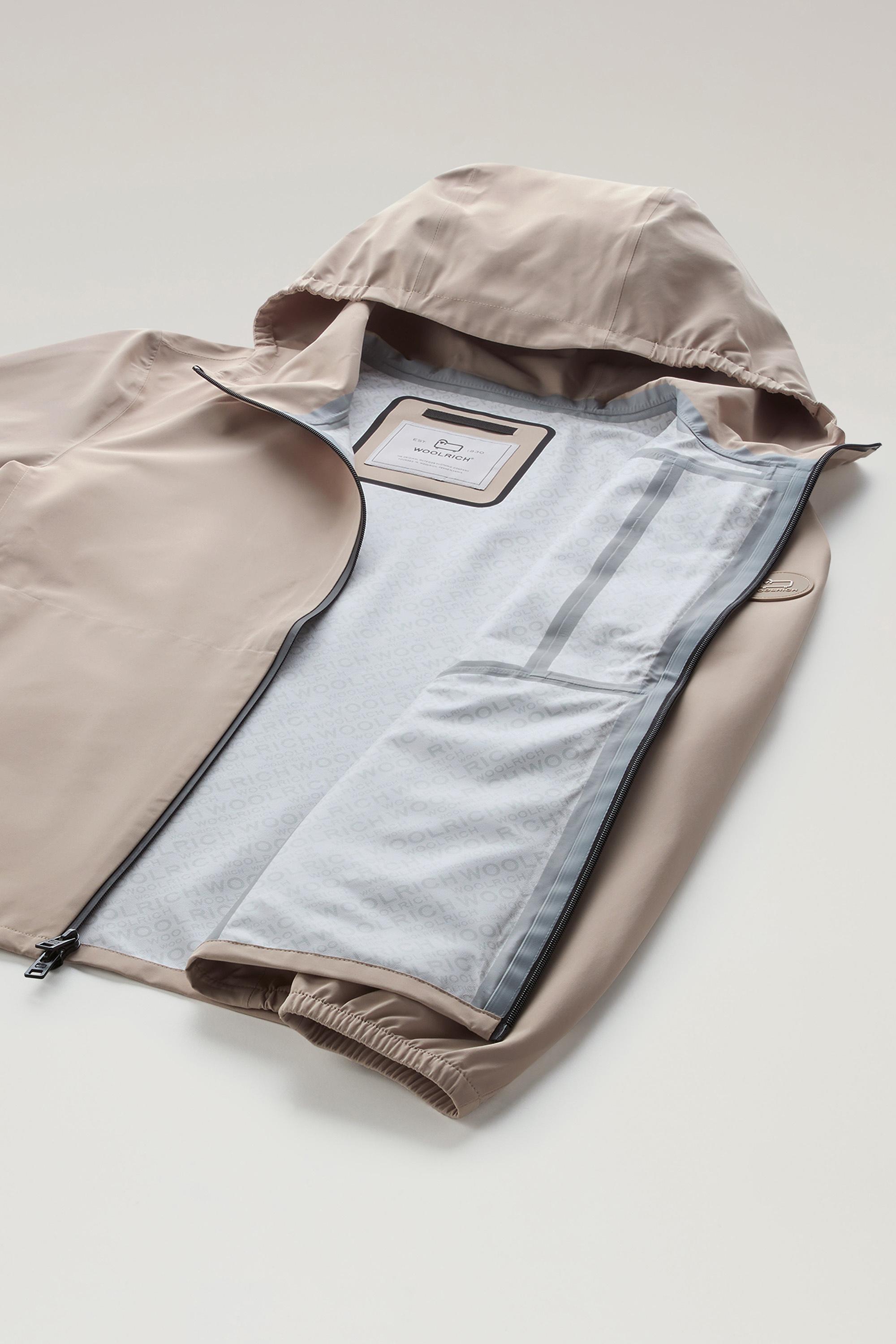 Waterproof Pacific Hooded Jacket Beige photo 7 | Woolrich