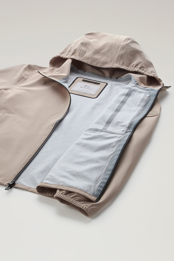 Waterproof Pacific Hooded Jacket Beige photo 7 | Woolrich
