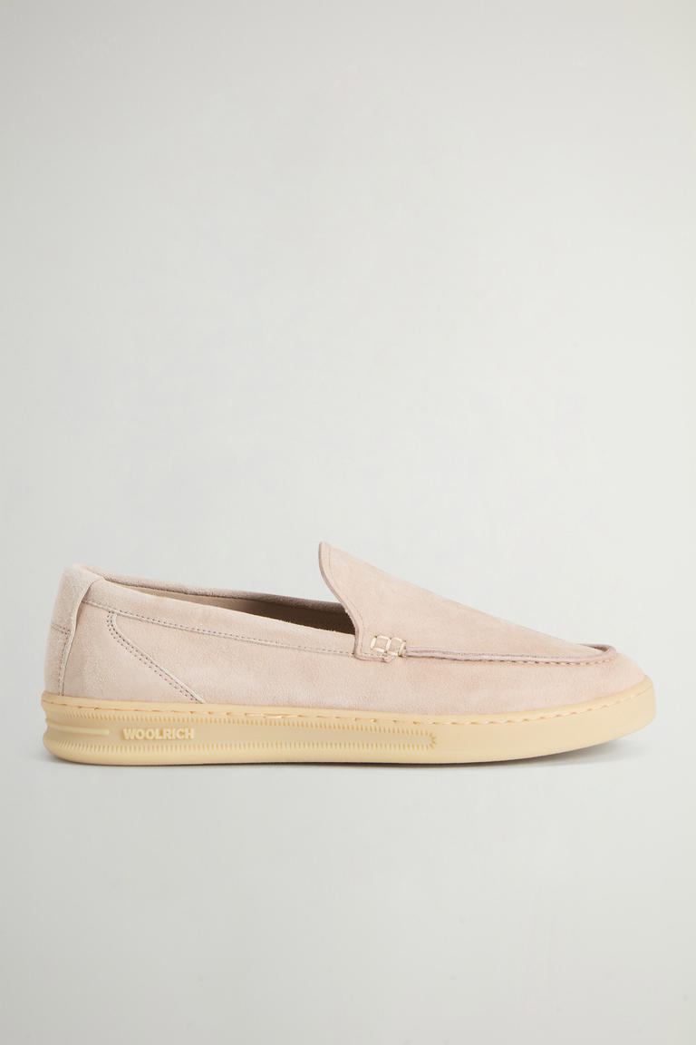 Mokassins aus Veloursleder Beige photo 1 | Woolrich
