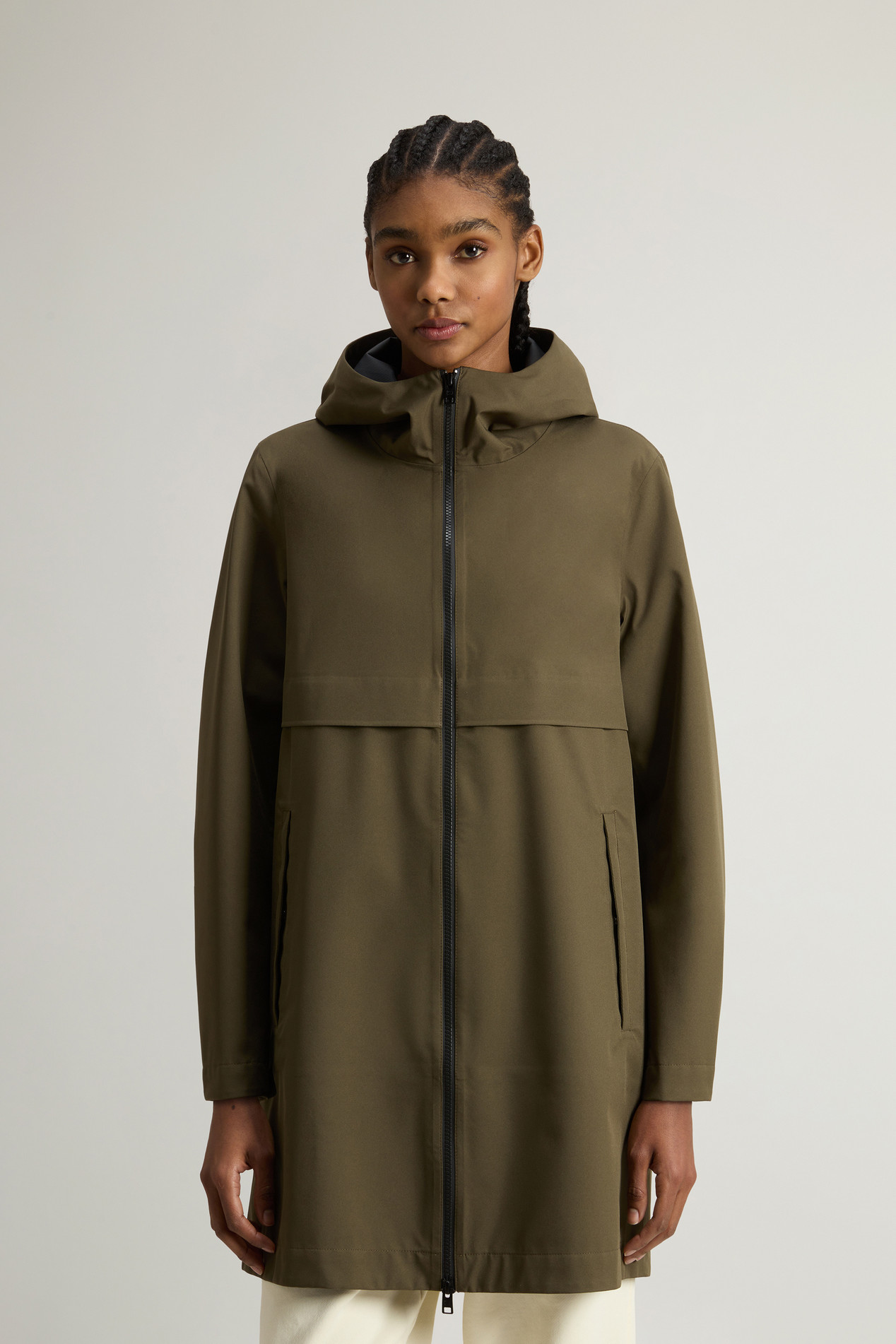 Waterproof Parka in Light Stretch Green photo 1 | Woolrich