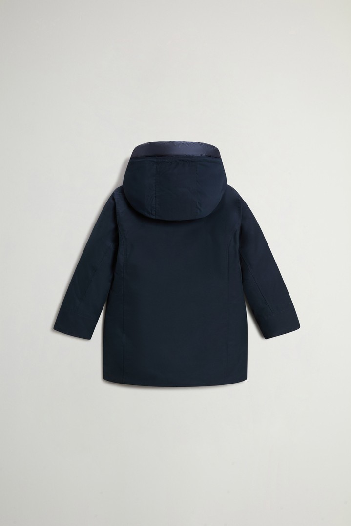 Girls' Arctic Parka Cloth in Ramar Blue photo 2 | Woolrich