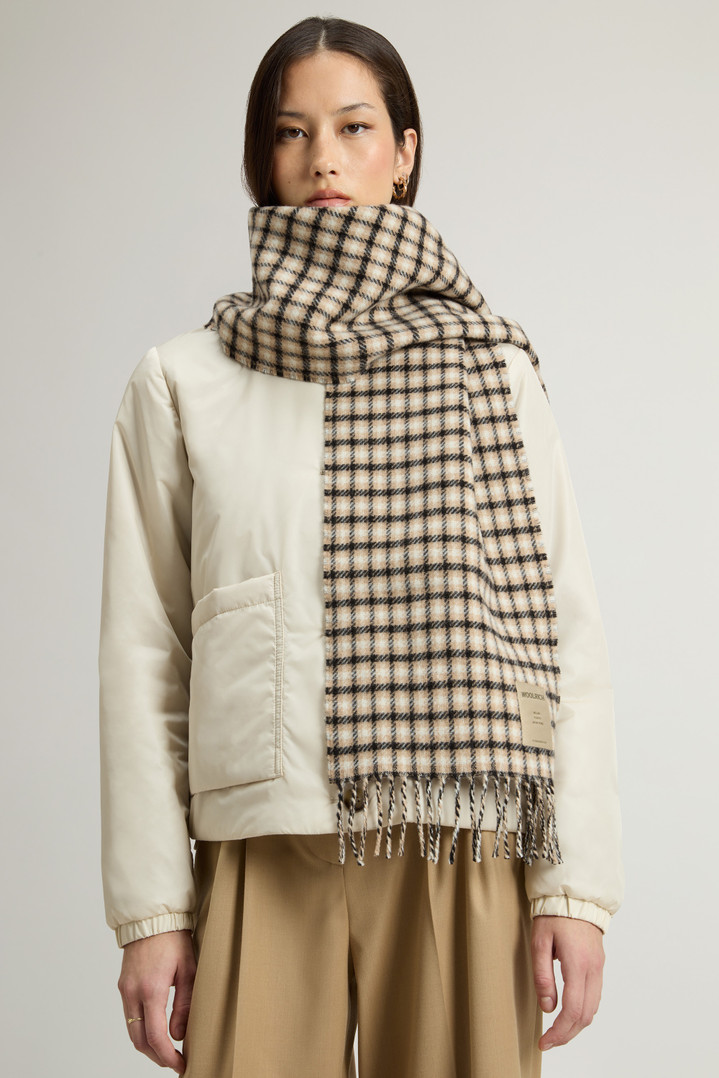 Pure Wool Jacquard Check Scarf Multicolor photo 4 | Woolrich