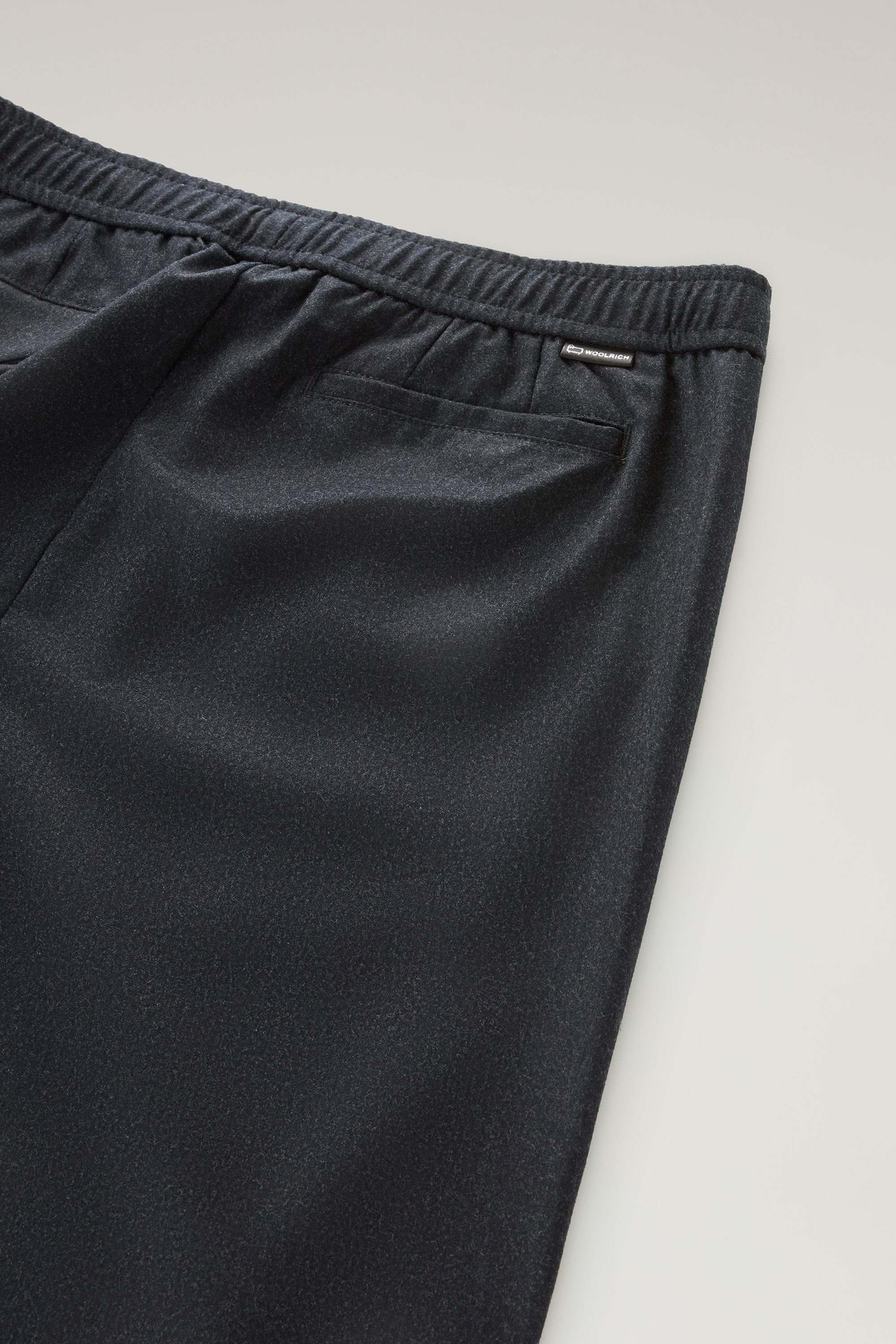 Pants in Vitale Barberis Canonico Virgin Wool Flannel Gray photo 4 | Woolrich