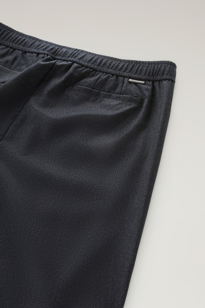 Pants in Vitale Barberis Canonico Virgin Wool Flannel Gray photo 4 | Woolrich