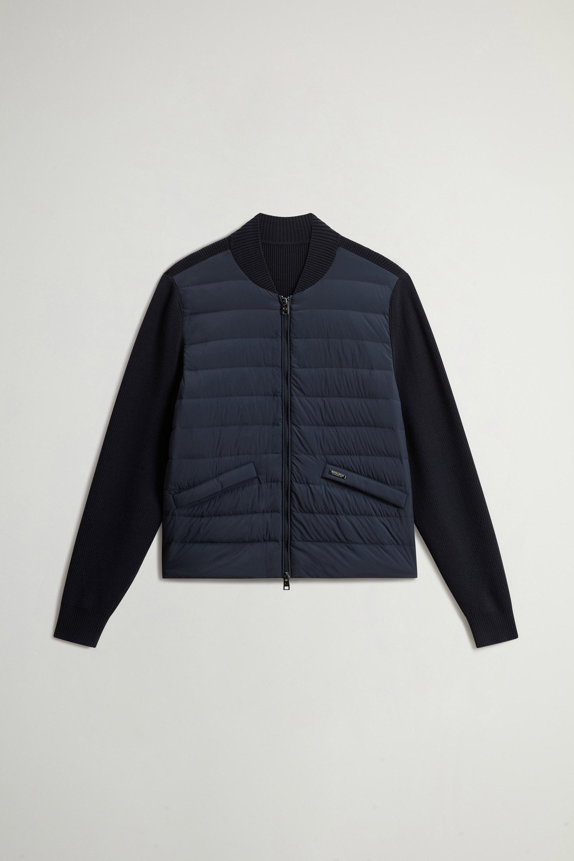HYBRID BOMBER Blue photo 5 | Woolrich