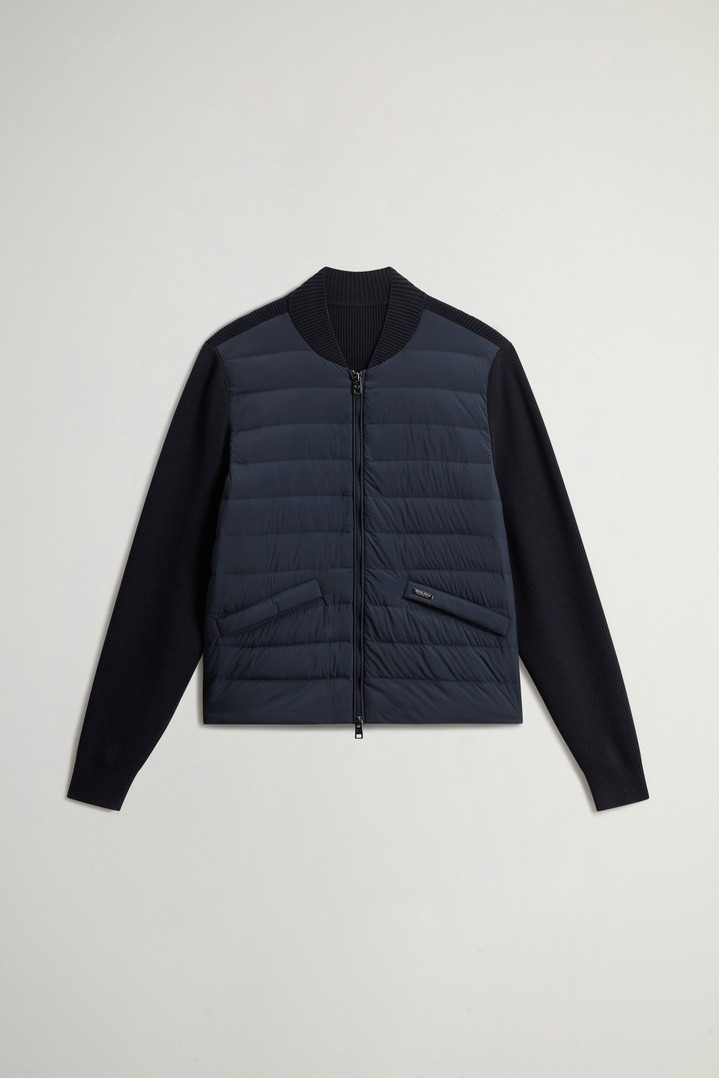 HYBRID BOMBER Blue photo 5 | Woolrich