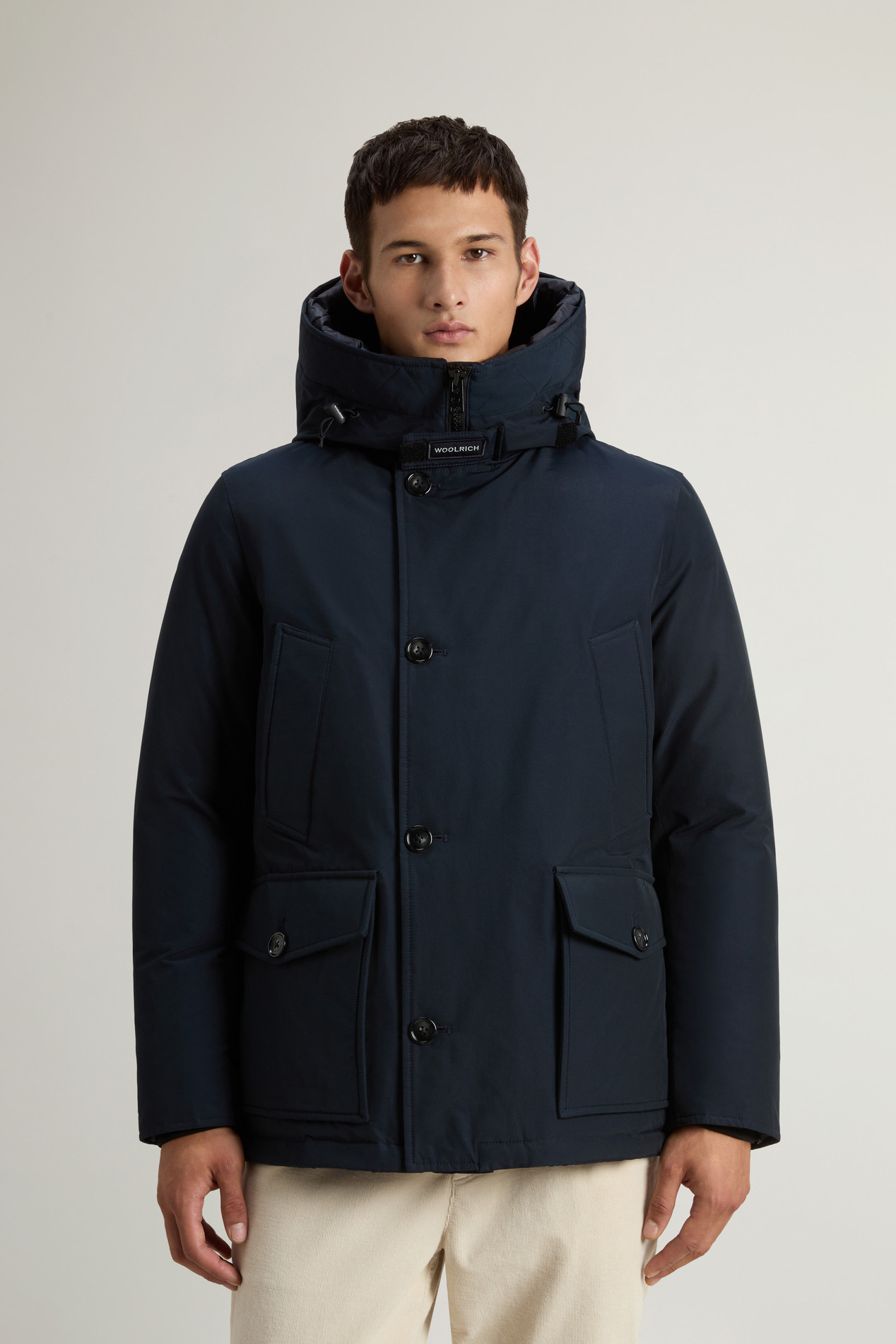 Arctic Anorak in Ramar Cloth Blue photo 1 | Woolrich