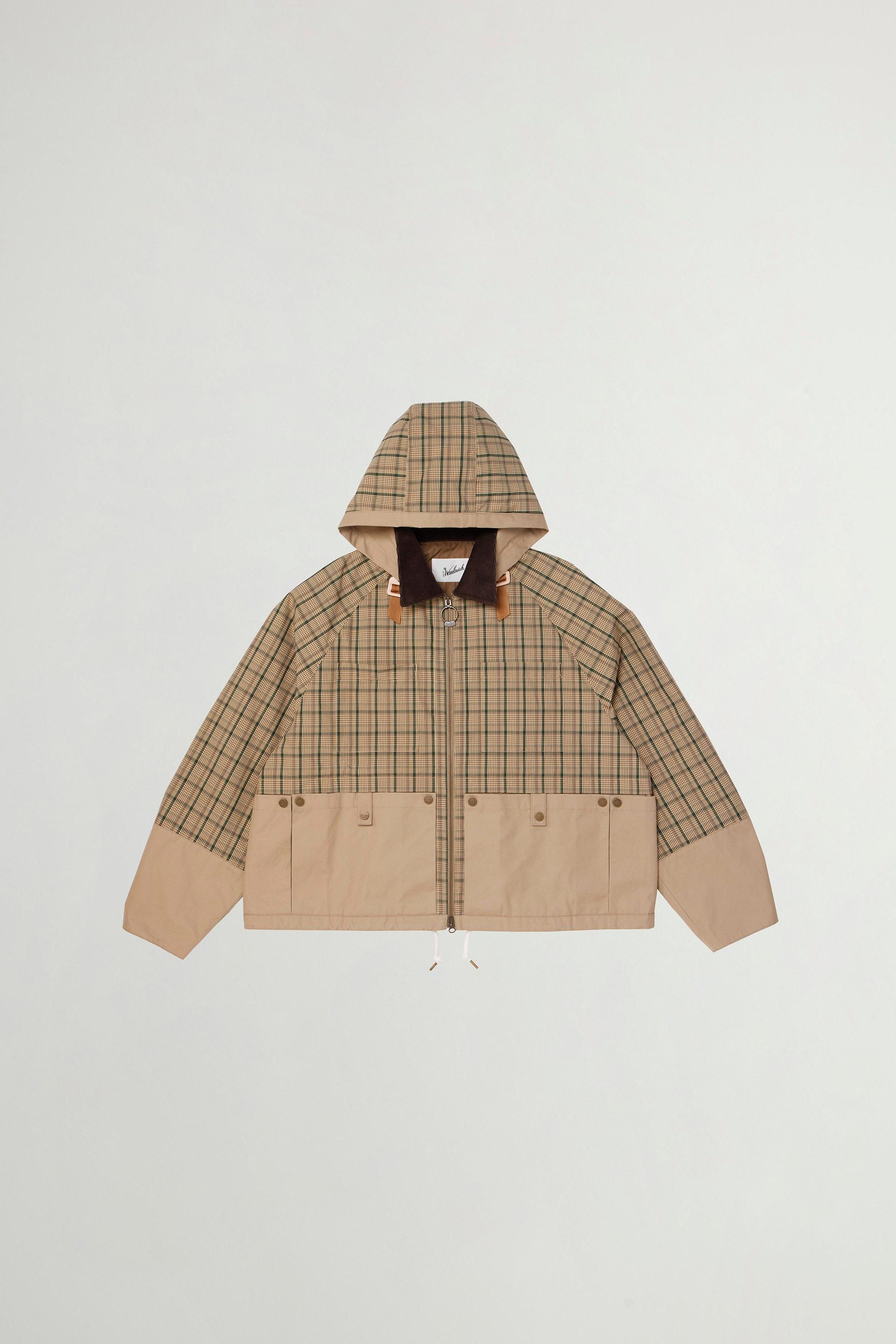 Madras Heritage Jacket in Cotton and Nylon Blend Brown photo 1 | Woolrich