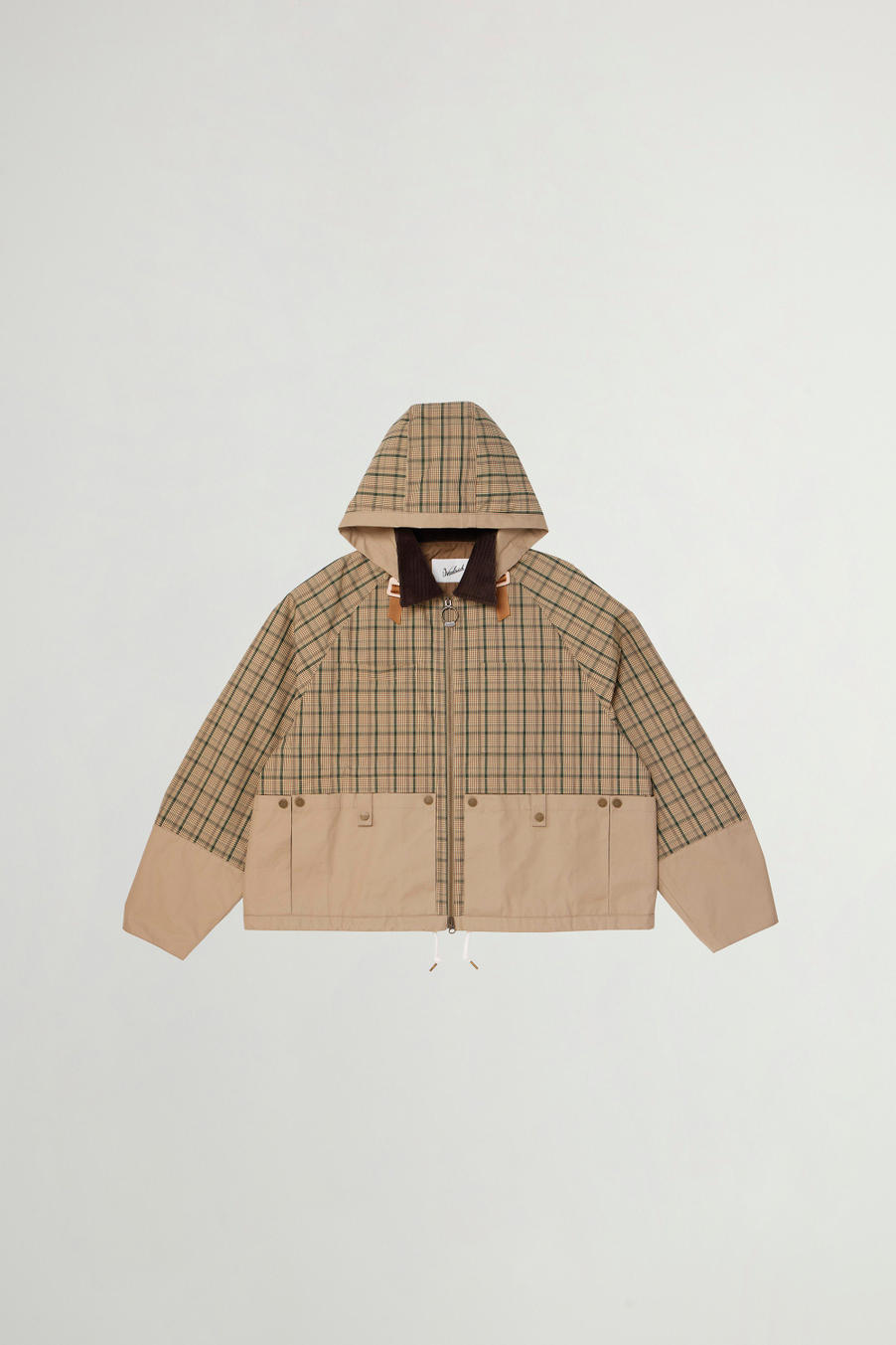 MADRAS CHECK HERITAGE FIELD JKT Marron photo 1 | Woolrich