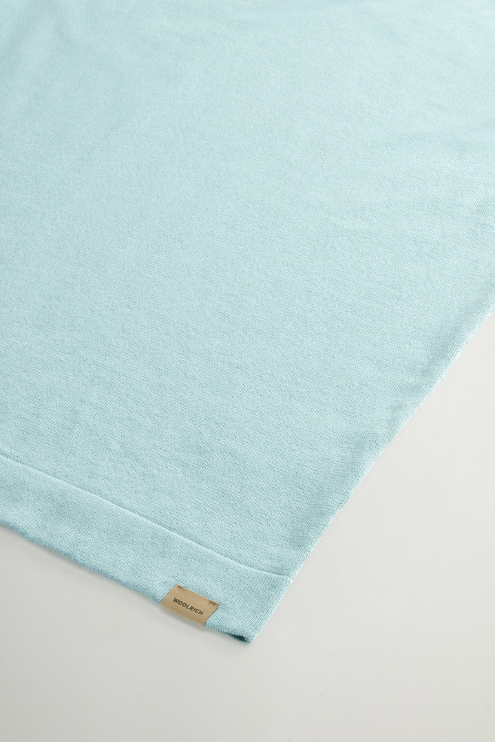Short-Sleeved Pure Cotton Sweater Green photo 3 | Woolrich