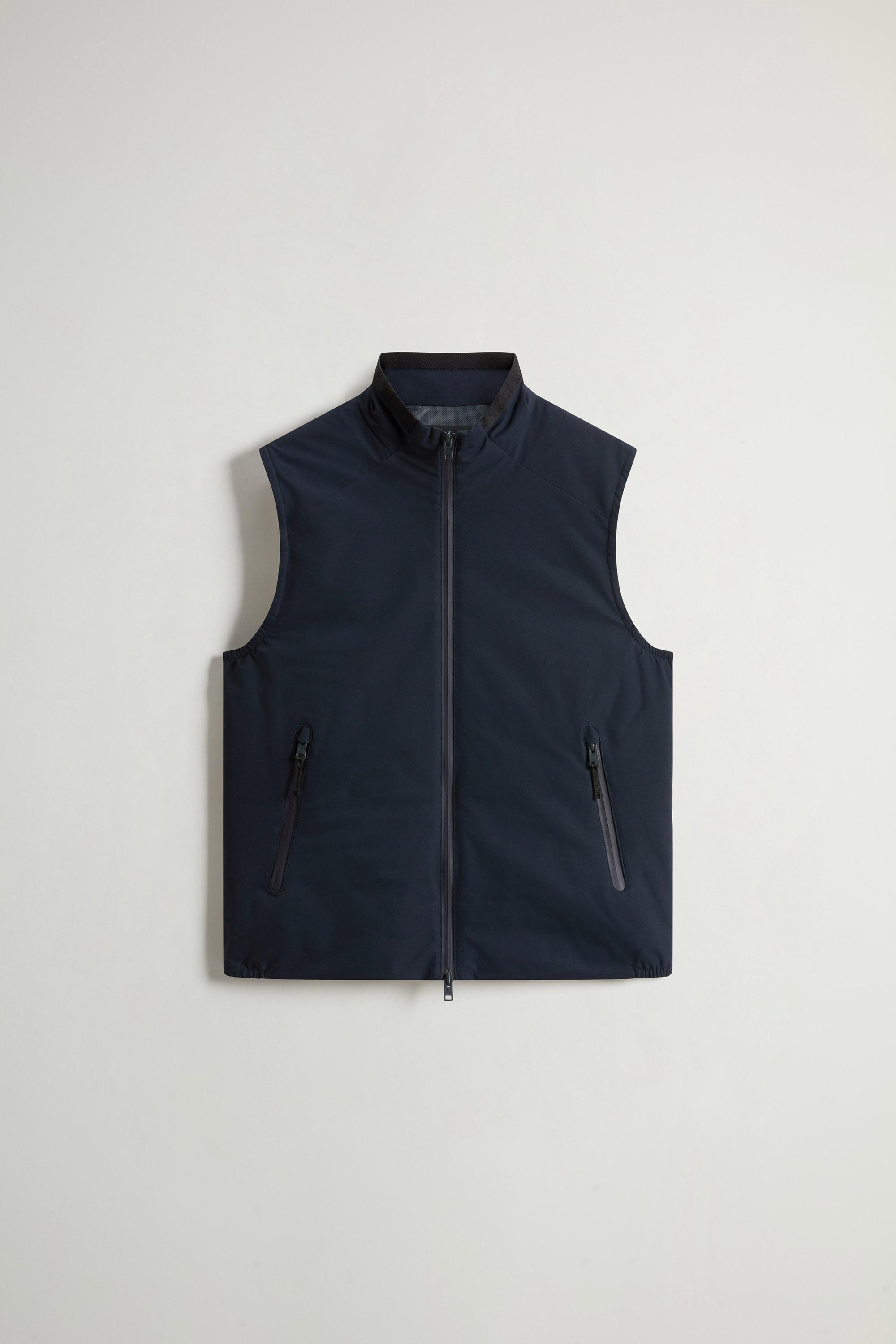 Quilted Sailing Vest in Two-layered Fabric Blue photo 5 | Woolrich