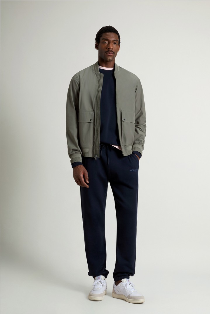 Wesley Bomber Jacket in Urban Touch Green photo 2 | Woolrich