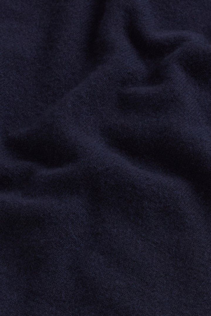 WOOL CASHMERE CREWNECK GG13 Blue photo 7 | Woolrich