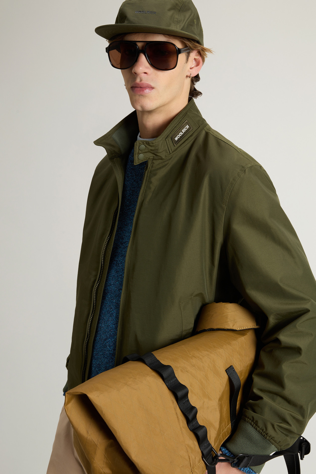 Cruiser Bomber Jacket in Light Ramar Green photo 4 | Woolrich