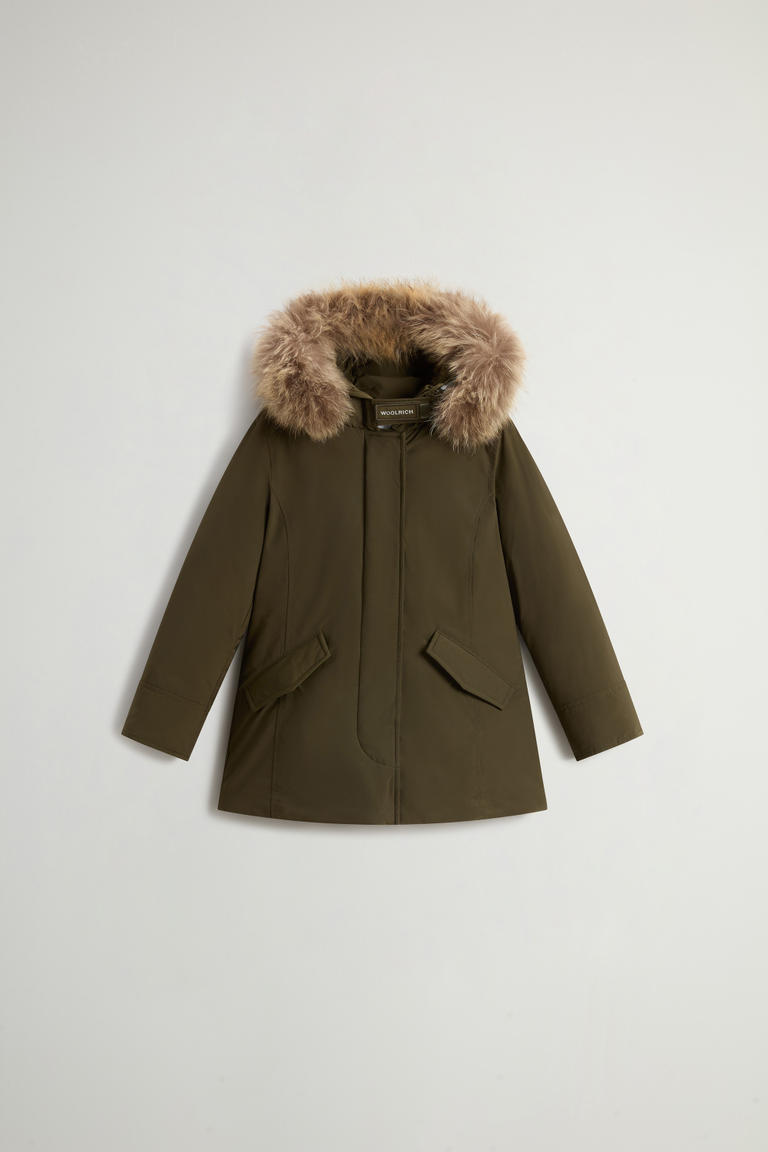 Girls’ Arctic Parka in Urban Touch Green photo 1 | Woolrich
