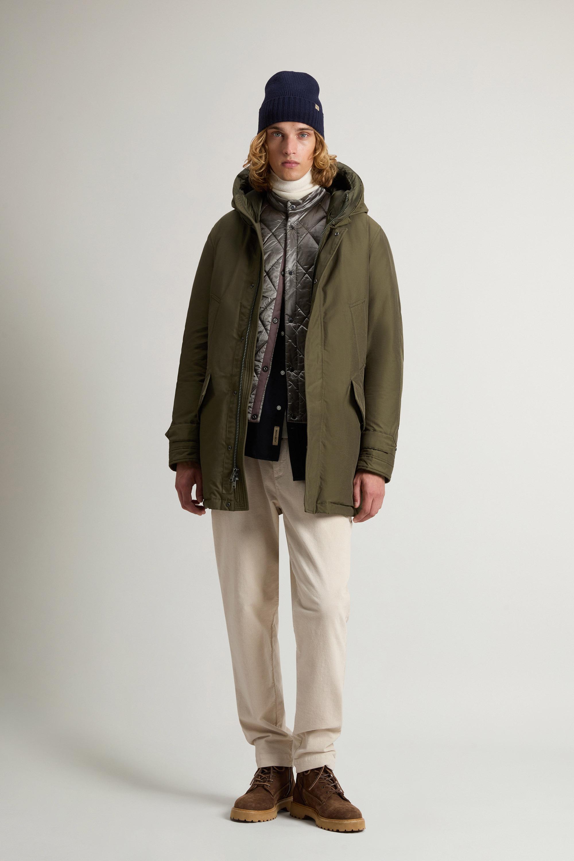 Polar Parka with High Collar Green photo 1 | Woolrich