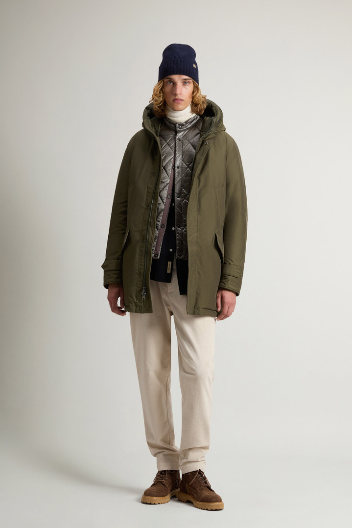 Polar Parka with High Collar Green photo 2 | Woolrich