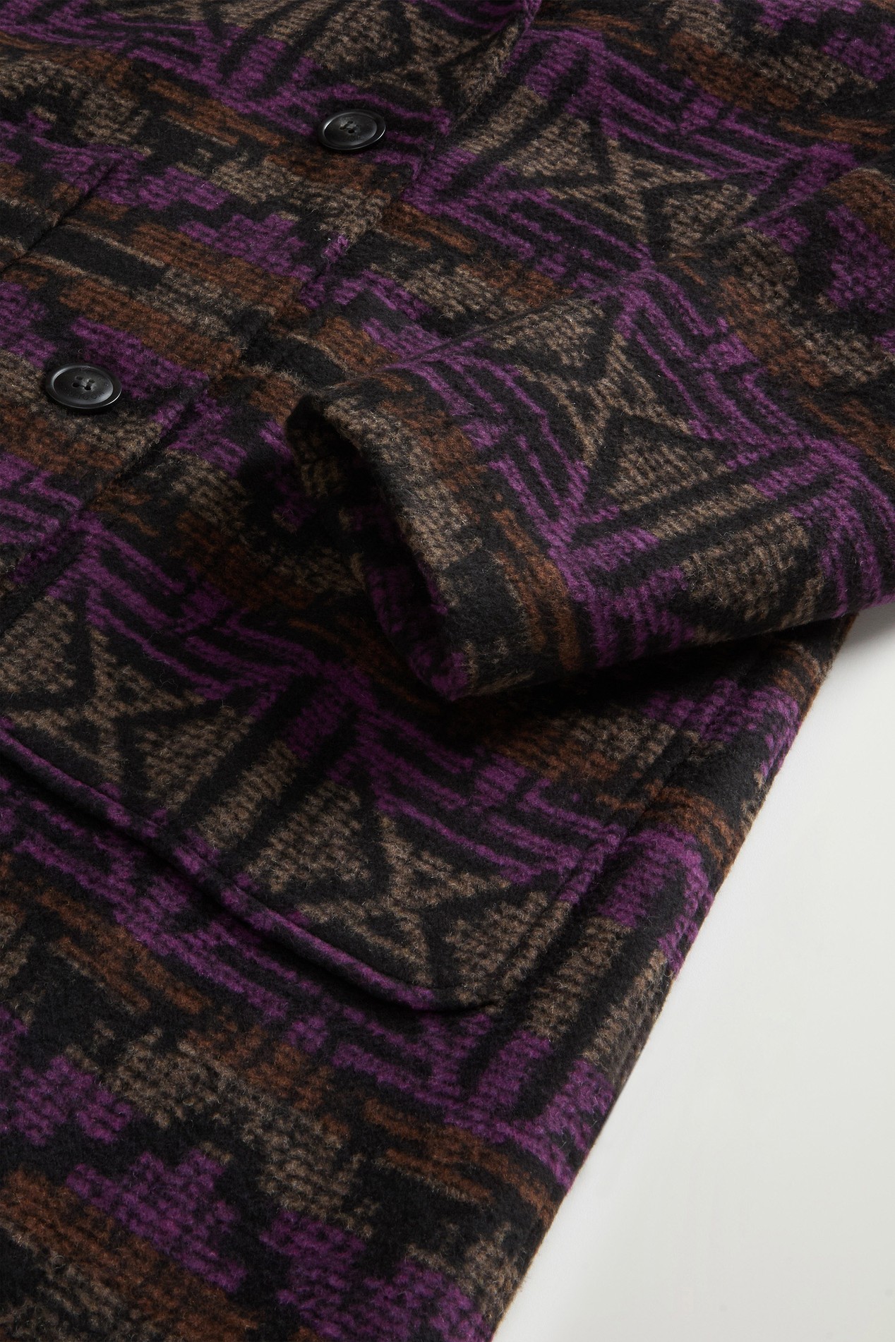 AZTEC COAT Schwarz photo 7 | Woolrich