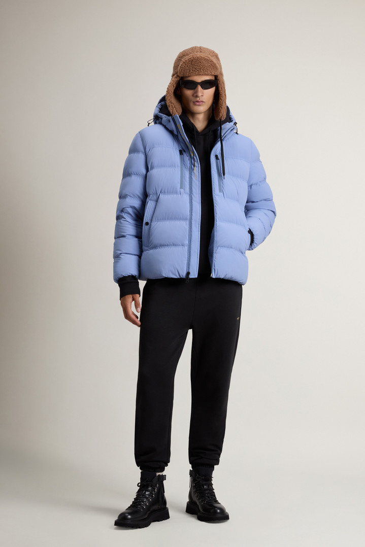 MATT STRETCH PUFFER JACKET Blue photo 2 | Woolrich