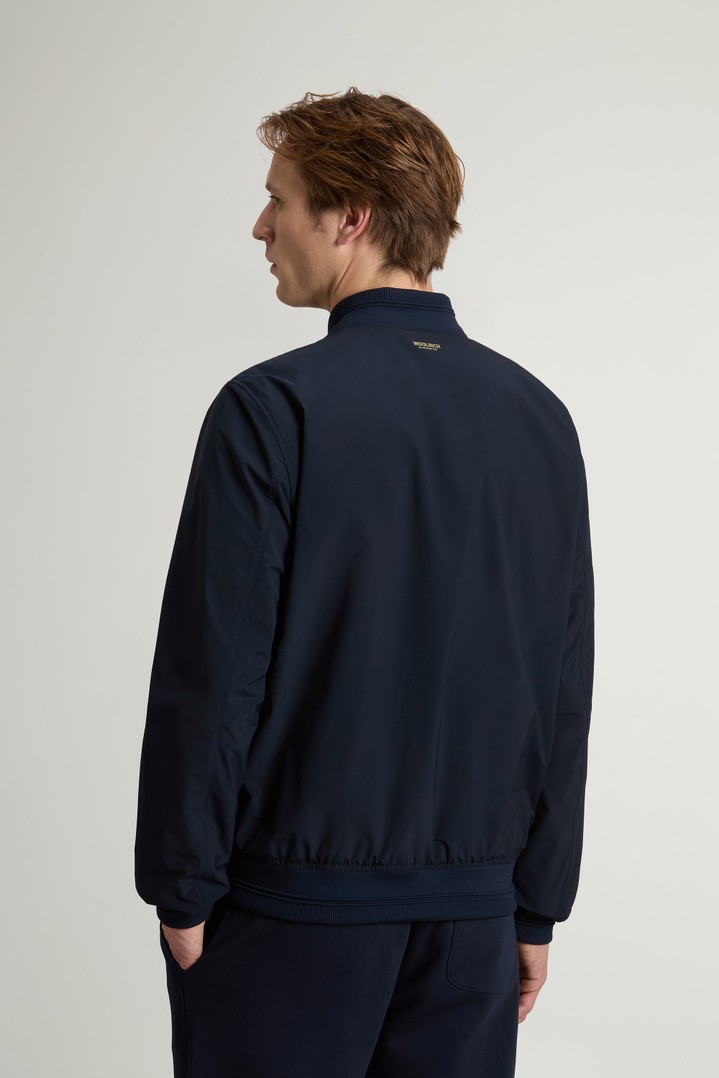 URBAN WESLEY BOMBER Blue photo 3 | Woolrich