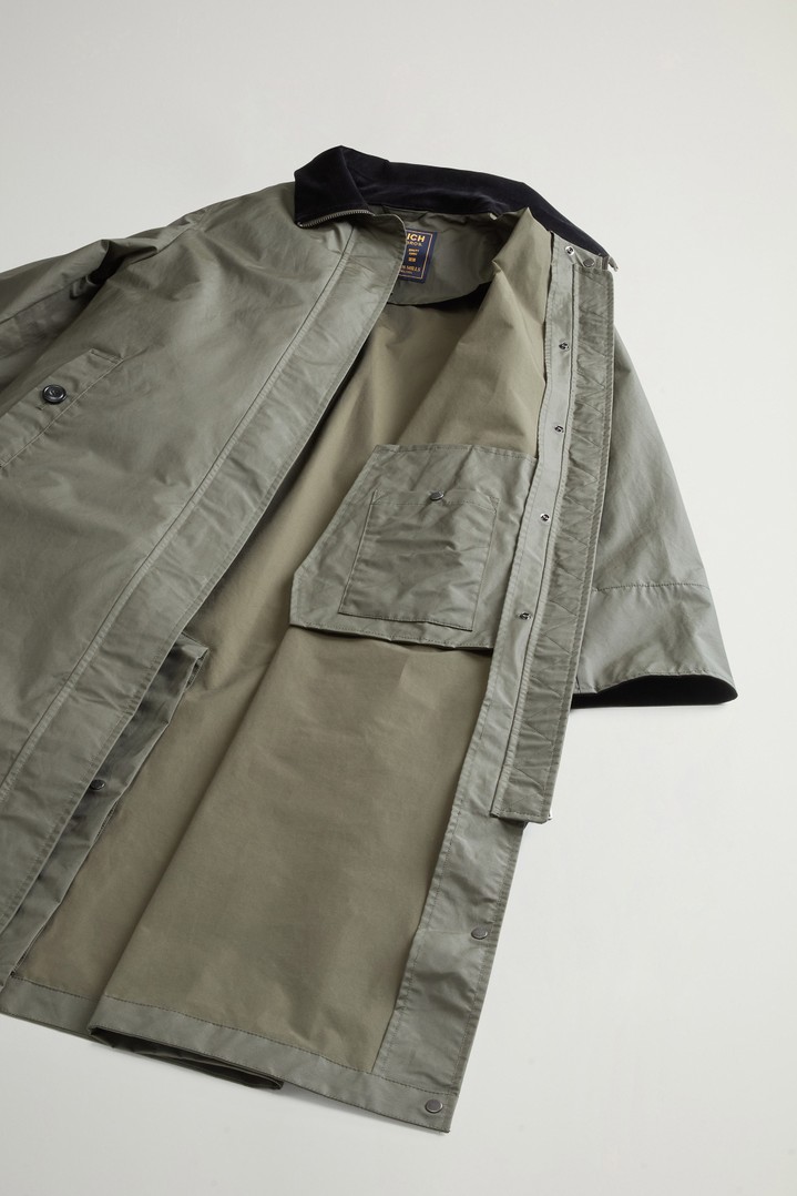 3-in-1-Mantel aus gewachster Wollmischung Grün photo 9 | Woolrich