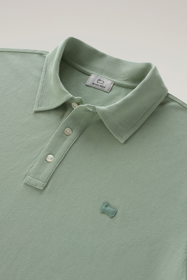 ICE COTTON POLO Green photo 2 | Woolrich