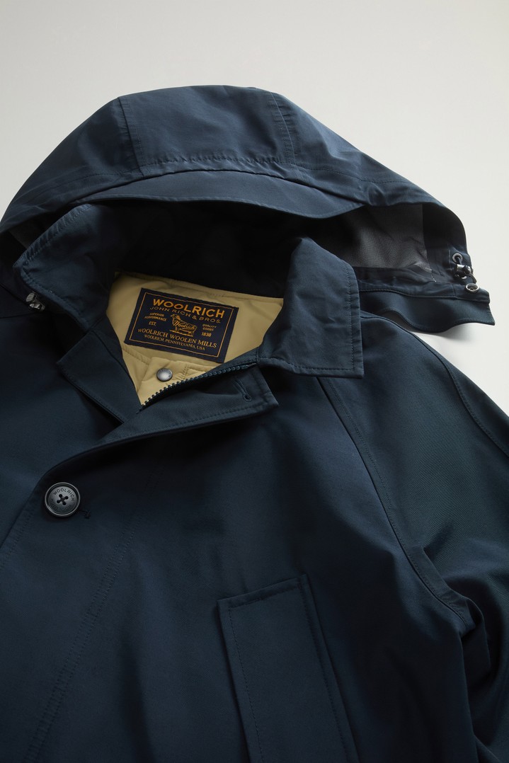 Mackinaw 3-in-1 Waterproof Coat in Three-Layered Ramar Cloth Blue photo 3 | Woolrich