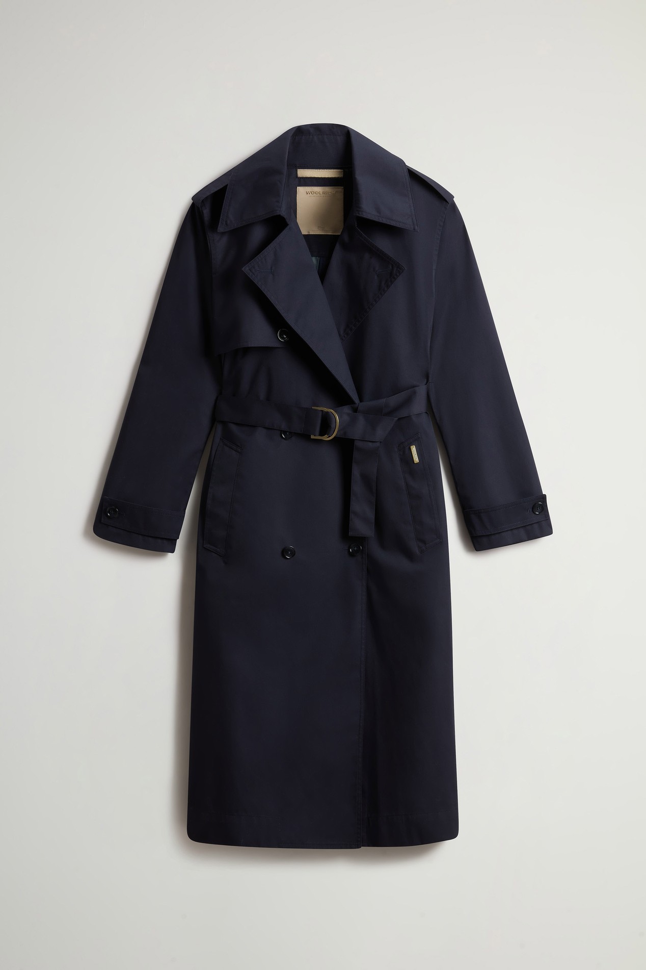 TECH COTTON TRENCH Blue photo 5 | Woolrich