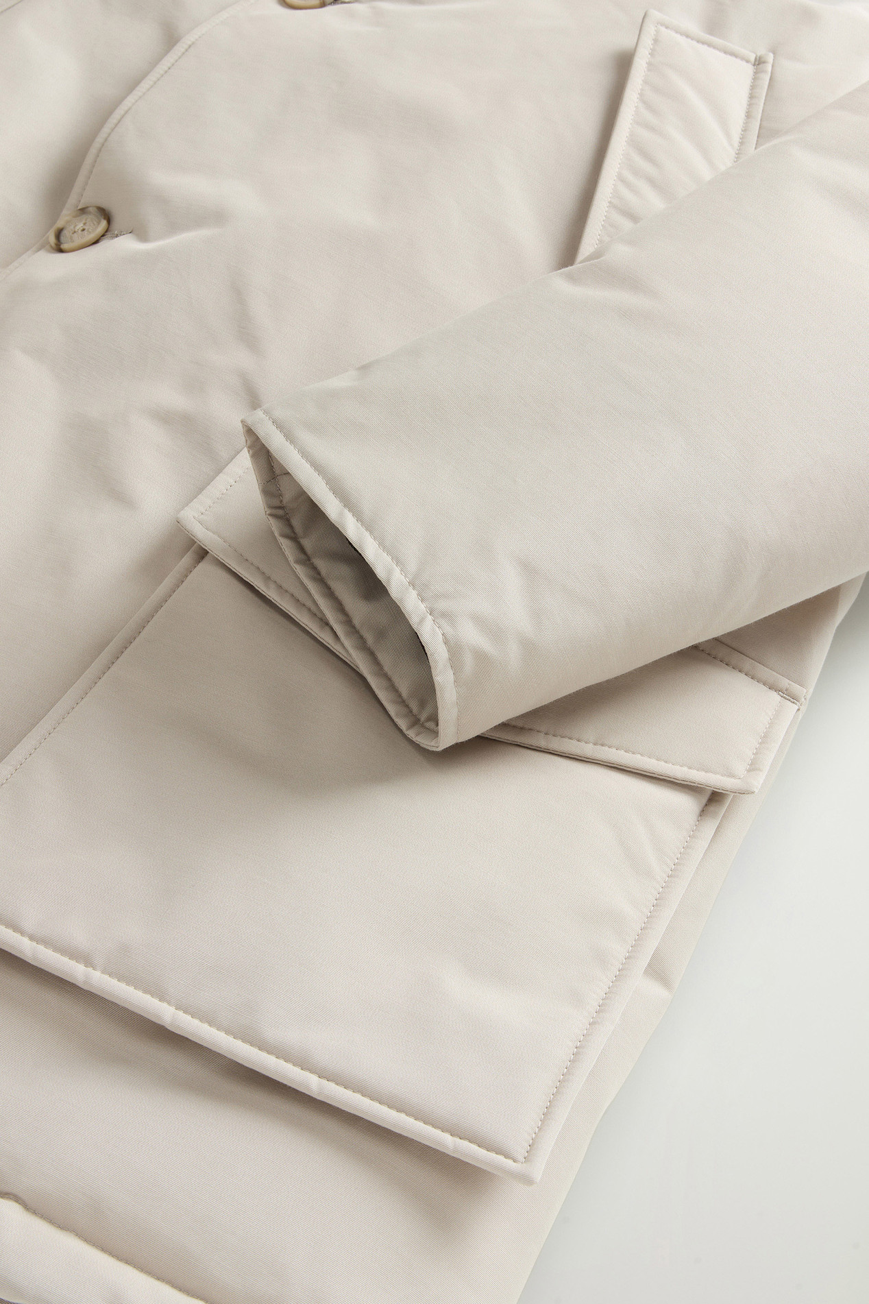 Arctic Parka in Ramar Cloth Beige photo 7 | Woolrich