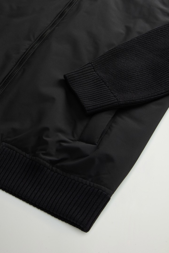 Hybrid Jacket in Cloud Poly Black photo 7 | Woolrich