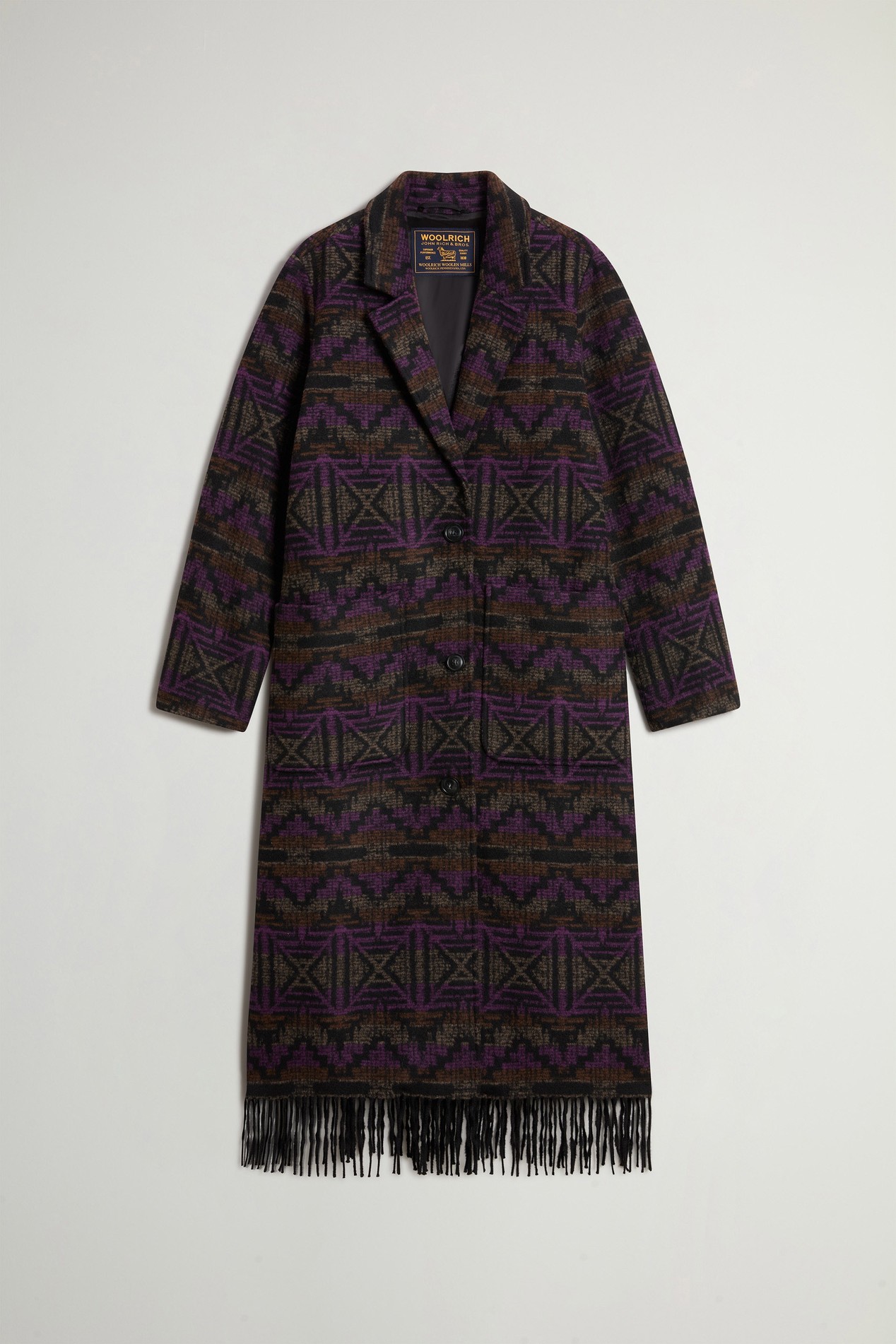 AZTEC COAT Schwarz photo 5 | Woolrich
