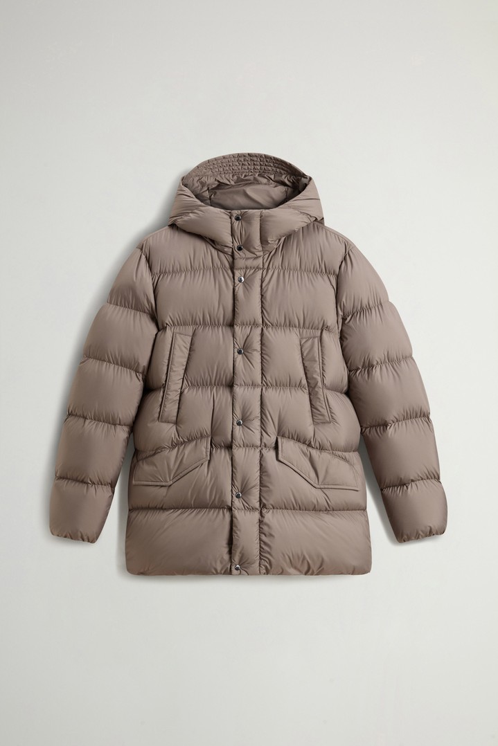 Cloud Parka in Microfiber Brown photo 5 | Woolrich