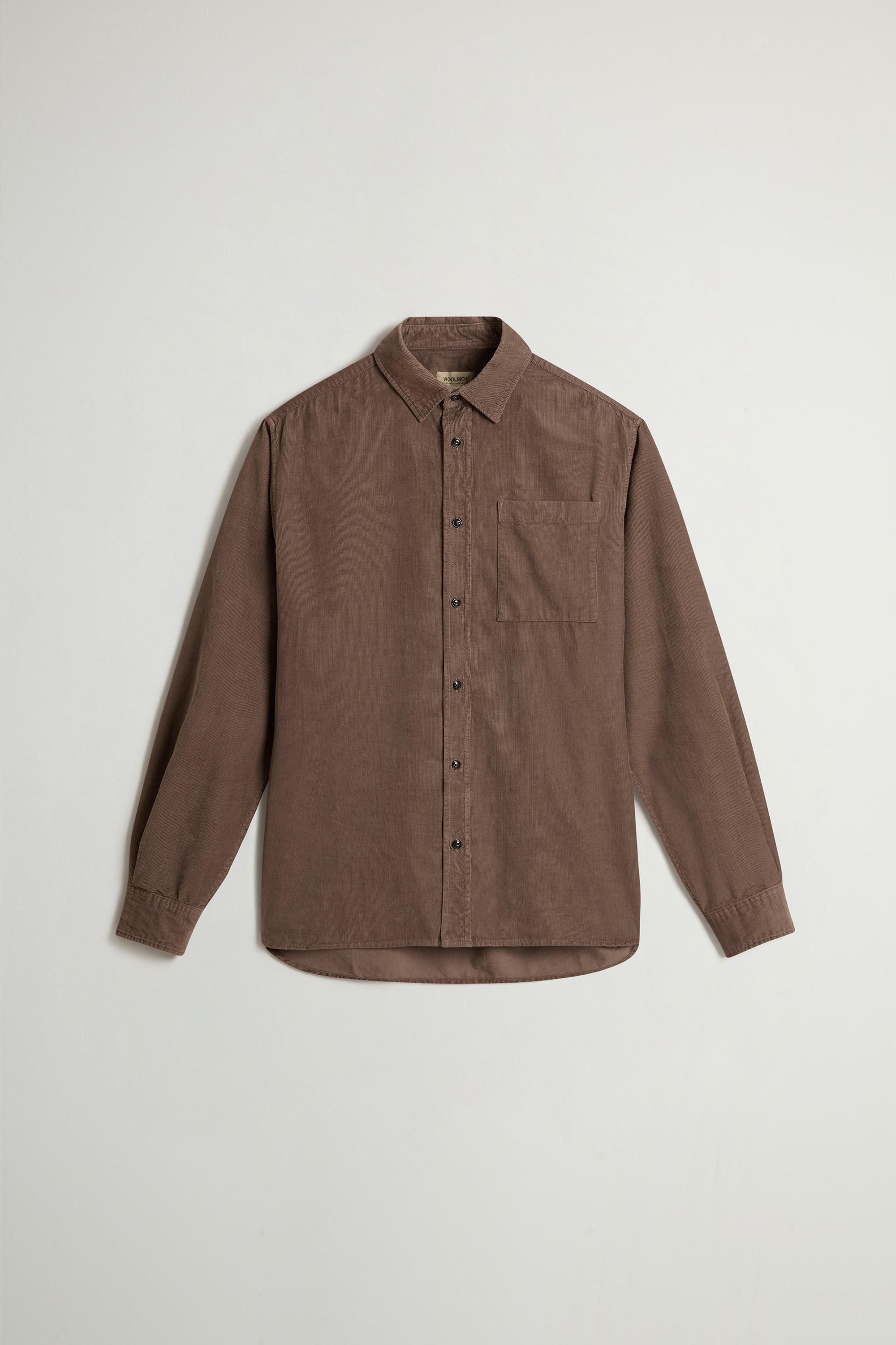 CORDUROY MACKEY SHIRT GD Brown photo 5 | Woolrich