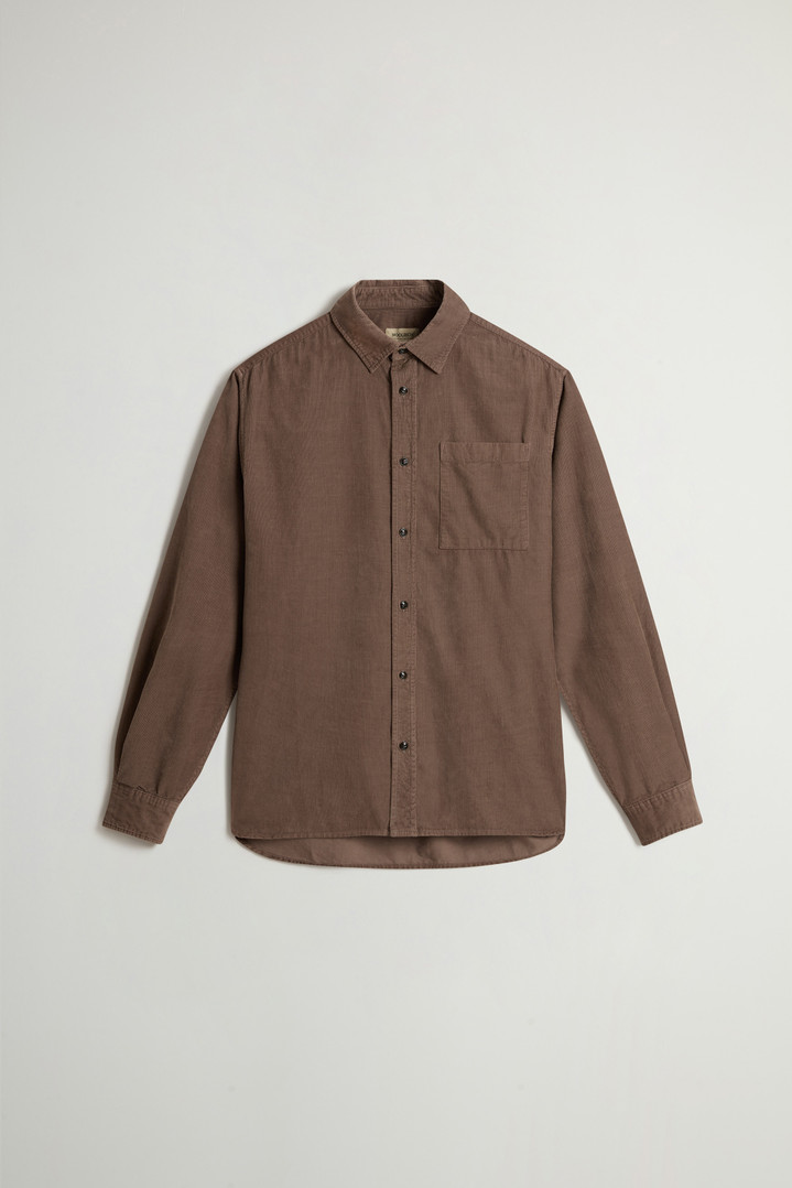 CORDUROY MACKEY SHIRT GD Brown photo 5 | Woolrich