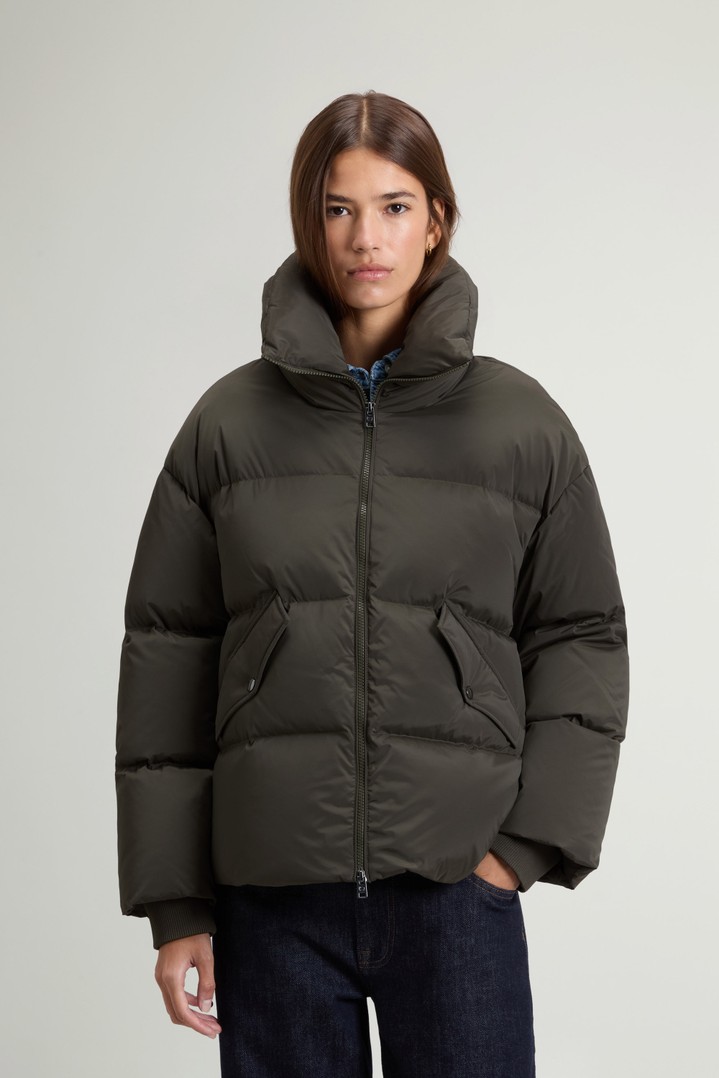 KELLY SHORT JACKET Green photo 1 | Woolrich