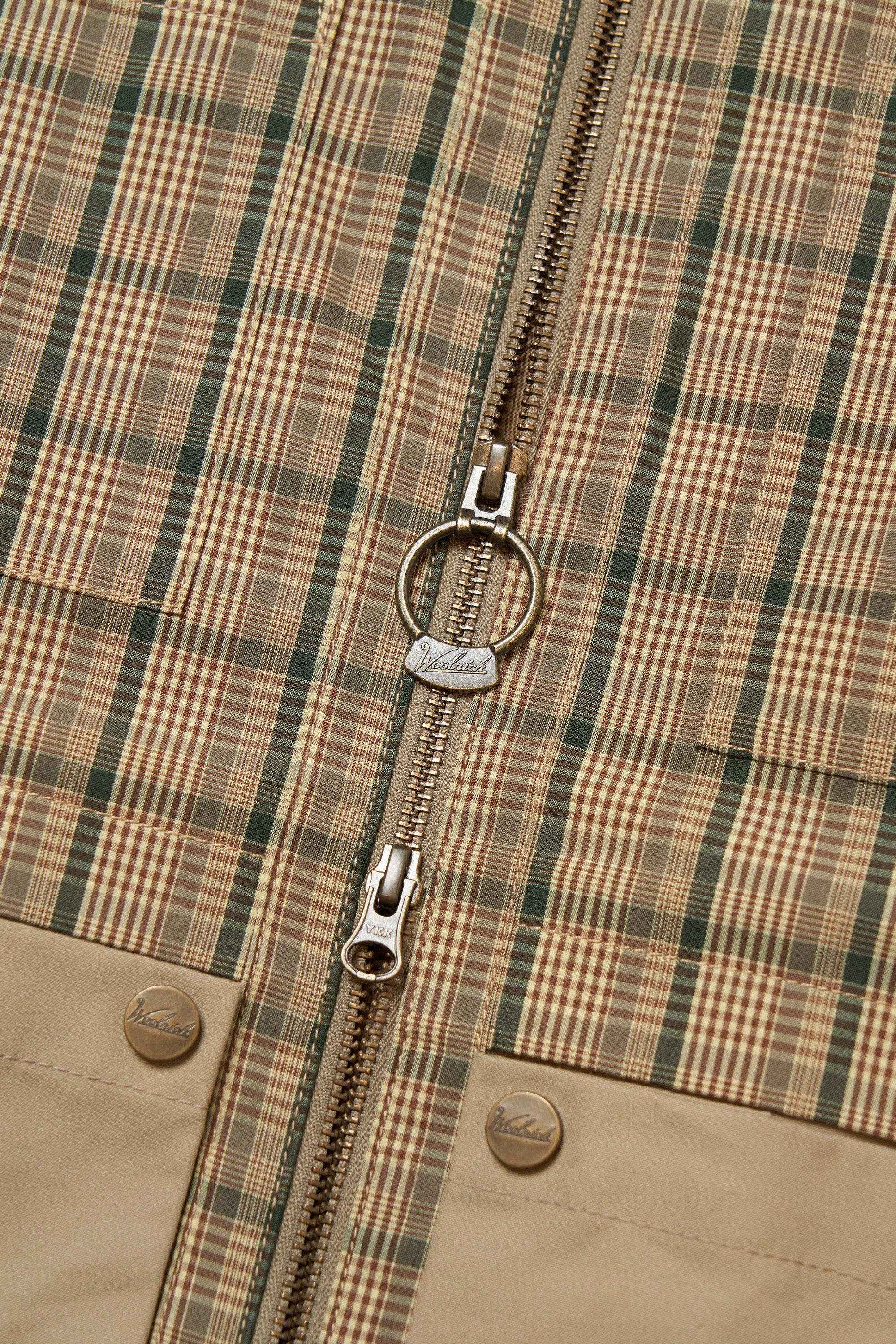 MADRAS CHECK HERITAGE FIELD JKT Brown photo 6 | Woolrich