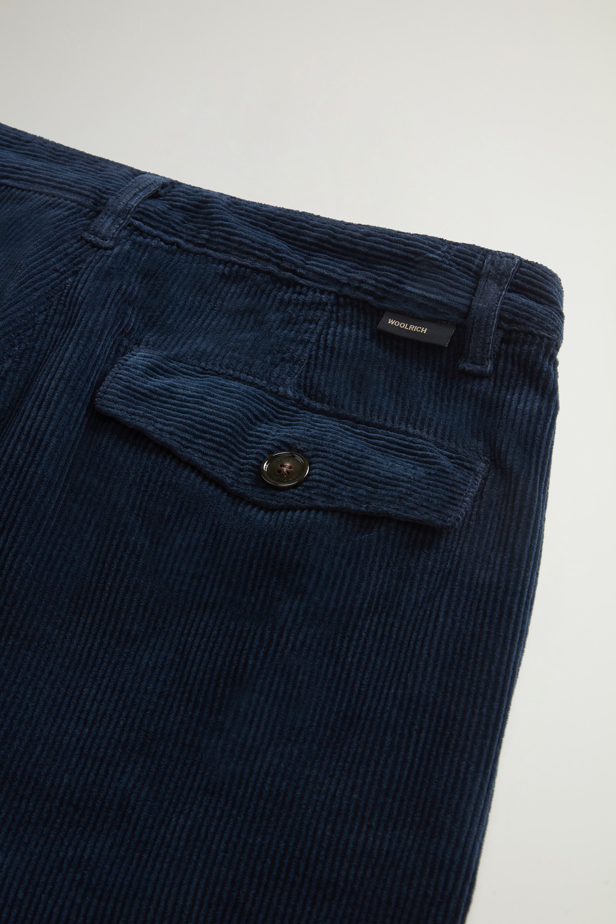 Garment-Dyed Corduroy Pants Blue photo 4 | Woolrich
