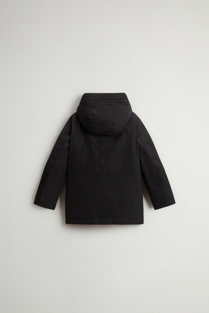Boys’ Arctic Parka in Ramar Cloth Black photo 2 | Woolrich