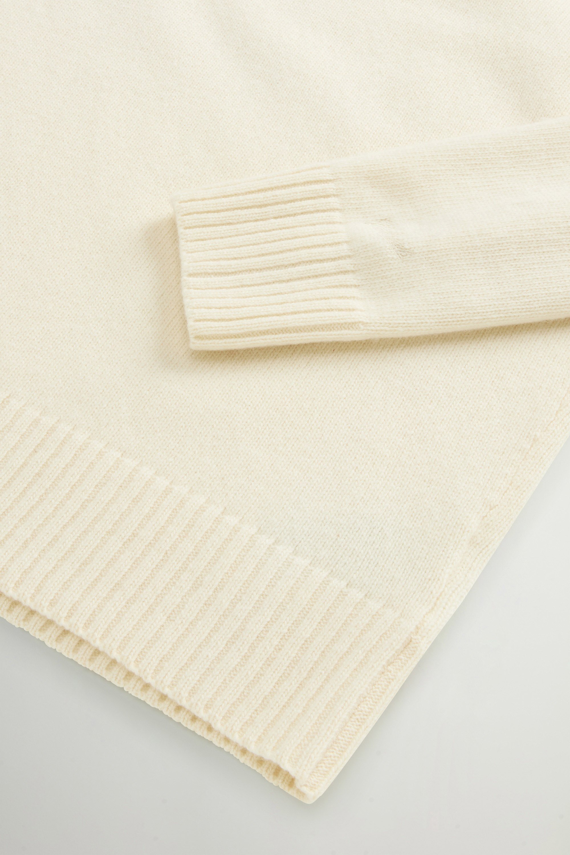 Turtleneck Sweater in Pure Virgin Wool White photo 6 | Woolrich